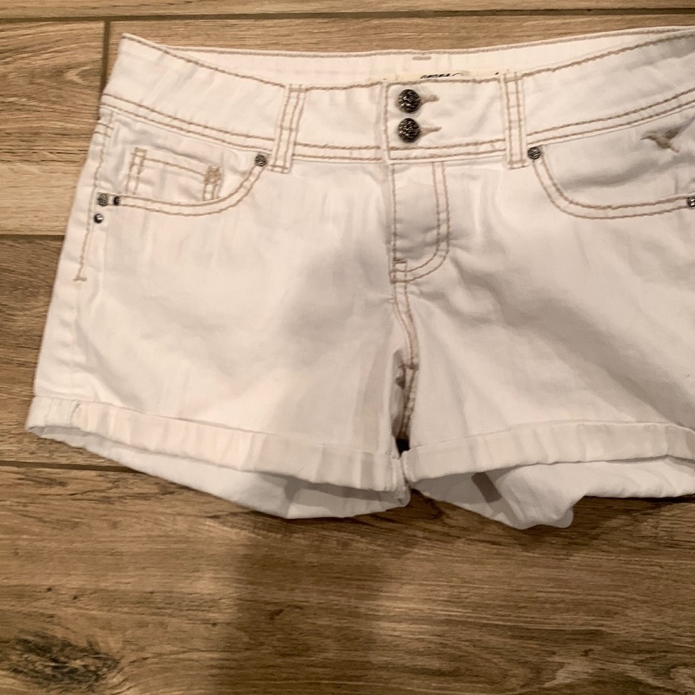 White shorts